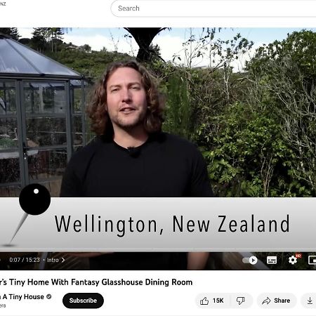 Tiny House With Greenhouse Dining 로어허트 외부 사진